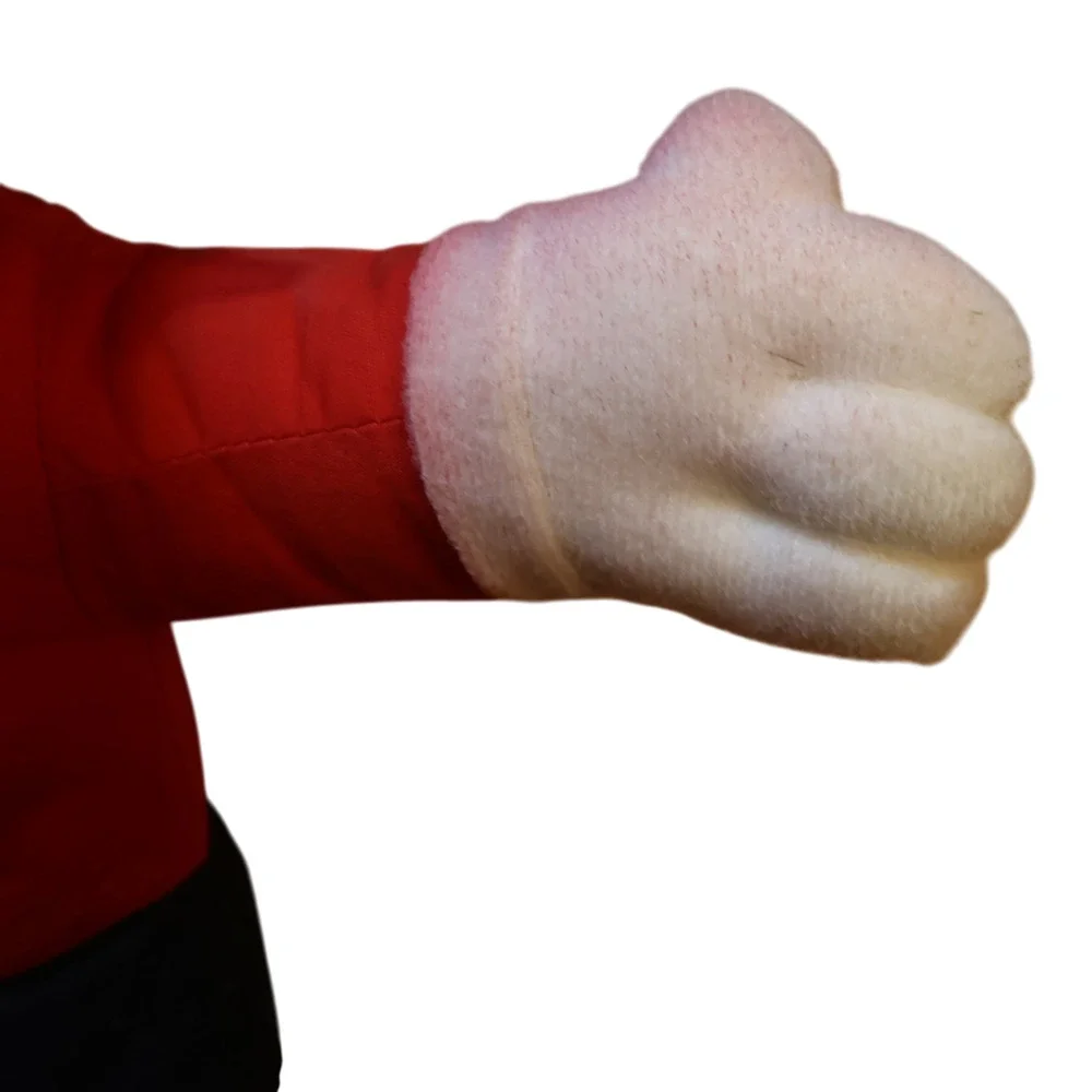 Vintage Mickey Mouse Learning Toy Dress Doll Tie Buckle Zip Button Disney Plush - Picture 13 of 16